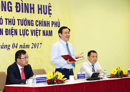 Phó Thủ tướng Vương Đình Huệ yêu cầu EVN xây dựng giá điện theo nguyên tắc tính đủ, đúng chi phí trong giá thành